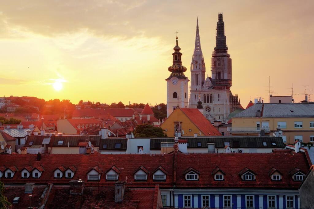 Cozy Ensuite Room In Zagreb Center Экстерьер фото